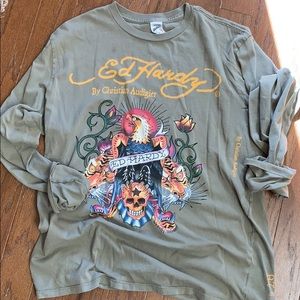 Men’s Ed Hardy long sleeve t-shirt
